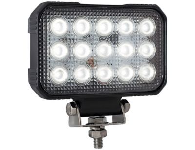Buyers Products 5.875 in. x 4.875 in. Clear Rectangular Flood Light
