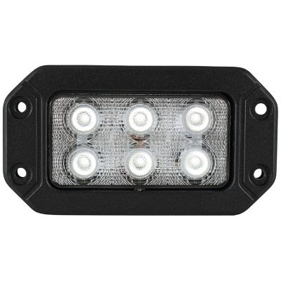 Buyers Products 6.5 in. x 3.5 in. Rectangular LED Clear Flood Light