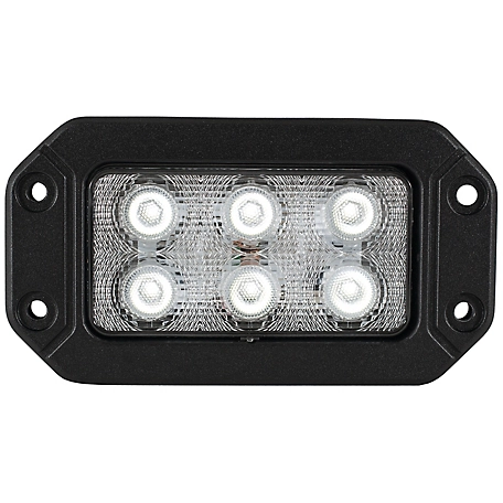 Buyers Products 6.5 in. x 3.5 in. Rectangular LED Clear Flood Light