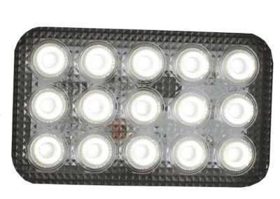 Image showing 6 th Buyers Products 5.875 in. x 4.875 in. Clear Rectangular Spot Light