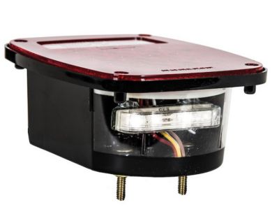 Image showing  5.75 in. 12V Rectangular Stop/Turn/Tail Light with 34 LEDs, Red