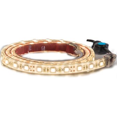 Buyers Products 144-LED Strip Light with 3M Adhesive Back, 96 in., Clear and Warm
