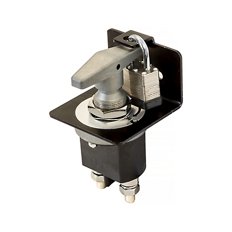 Buyers Products Locking Truck Battery Disconnect Switch with Lock-Out