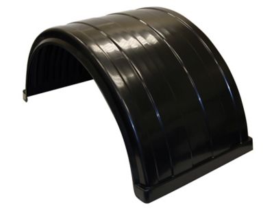 Buyers Products Ribbed Polyethylene Fender, 24 in., Black