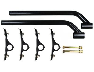 Buyers Products Powder-Coat Poly Fender Mounting Kit, Black