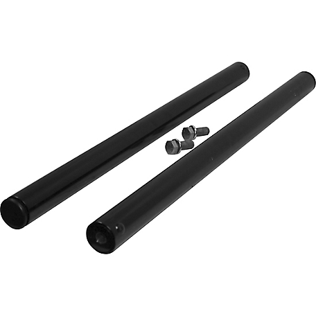 Buyers Products Powder-Coat Straight Blind Mount Fender Extension Mounting Kit, Black
