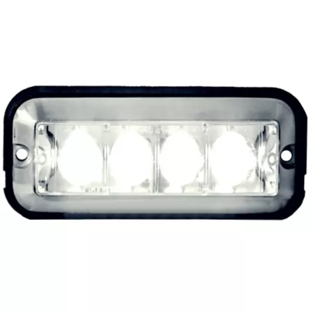 Buyers Products 4.875 in Clear Rectangular Strobe Light Strobe Lights