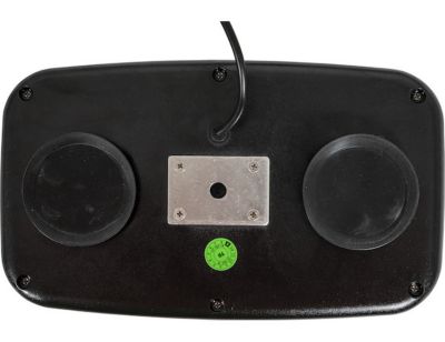 Image showing 6 th Buyers Products 11 in. Amber/Clear LED Mini Light Bar with Stud Mount and Magnetic Mount