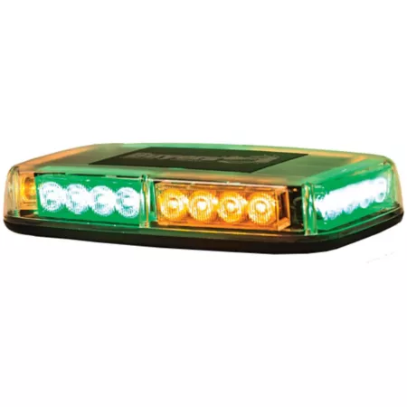 Buyers Products Mini Rectangular Amber/Green Light Bar Light Bars