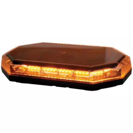 Buyers Products 15-inch Amber Octagon Mini Light Bar with 10 Flash Modes Light Bars