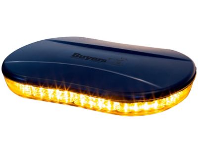 Buyers Products 10 in. Class 1 Low Profile Amber LED Mini Light Bar with 20 Flash Patterns