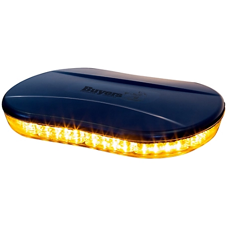 Buyers Products Class 1 Low-Profile Amber Oval LED Mini Light Bar