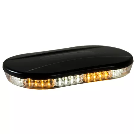 Buyers Products Mini Oval Class 1 Low Profile LED Light Bar Amber/Clear Light Bars