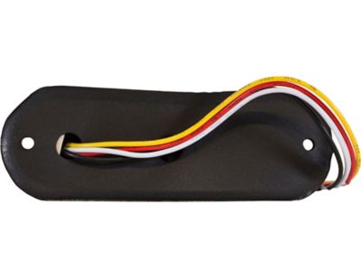 Image showing  4.875 in. Amber/Clear Mini LED Strobe Light