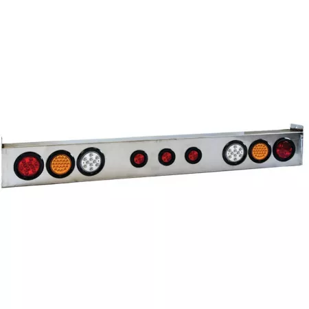 Buyers Products 66" Round LED Light Bar Kit with Reverse Lights Trailer Tail Lights