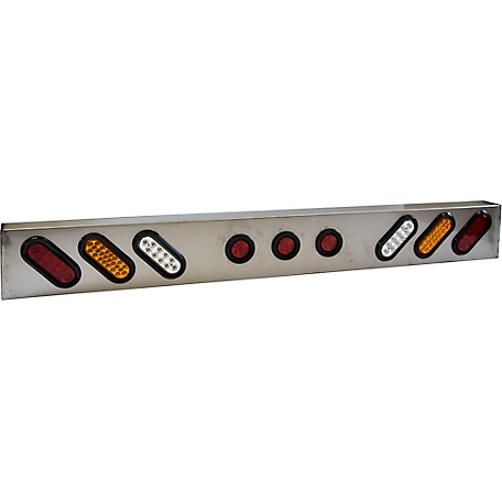 Buyers Products 66 in. Oval LED Light Bar Kit with Reverse Lights
