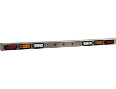 Image showing  77 in. LED Oval Light Bar Kit with Reverse Lights