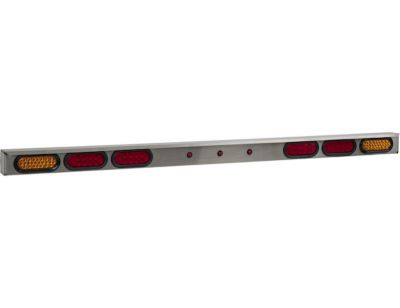 Image showing  77 in. Oval Salt Spreader LED Light Bar Kit