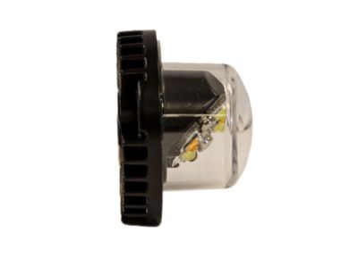 Image showing  1.5 in. Amber/Clear Bolt Mounted Hideaway LED Strobe Pair with In-Line Flashers and 25 ft. Cable