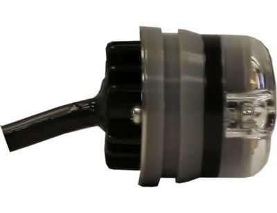 Image showing  1 in. Amber Surface Mount Hideaway LED Push-On Strobe Pair with 25 ft. Cable