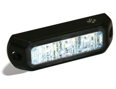Image showing  3.375 in. Clear Mini LED Strobe Light