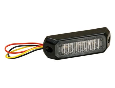 Image showing  3.375 in. Clear Mini LED Strobe Light