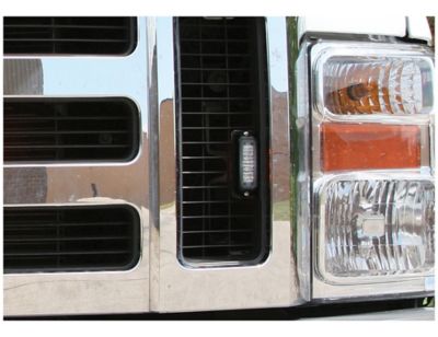 Image showing  3.375 in. Clear Mini LED Strobe Light