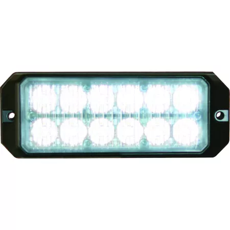 Buyers Products 5.19 in Clear Rectangular LED Strobe Light Strobe Lights