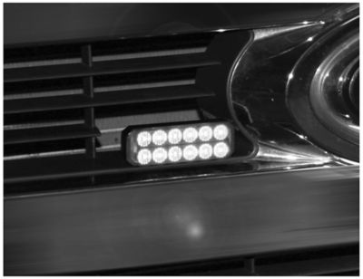 Image showing  5.19 in. Clear Rectangular LED Strobe Light