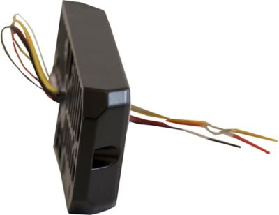 Image showing  5.19 in. Clear/Amber Rectangular LED Strobe Light