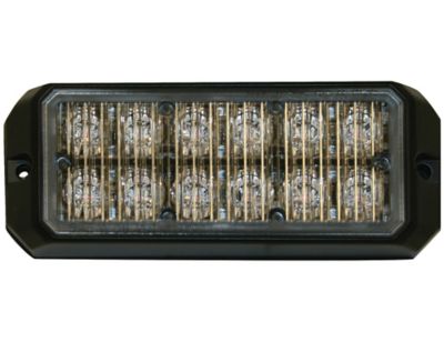 Image showing  5.19 in. Amber/Green Rectangular LED Strobe Light