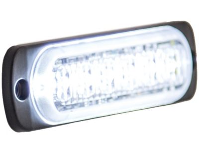 Image showing 5 th Buyers Products 4.4 in. Clear Thin Mount Horizontal LED Strobe Light