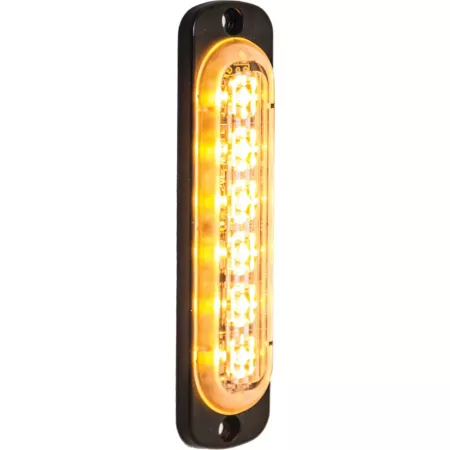 Buyers Products Slim Mount Vertical Strobe Light Amber 4.375 in. Strobe Lights