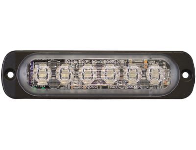 Image showing  4.375 in. Clear Thin Mount Vertical Strobe Light