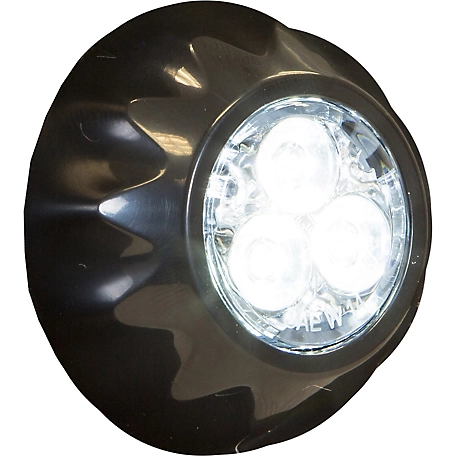 Buyers Products 1 in. Clear Round Surface/Recess Mount Strobe Lights