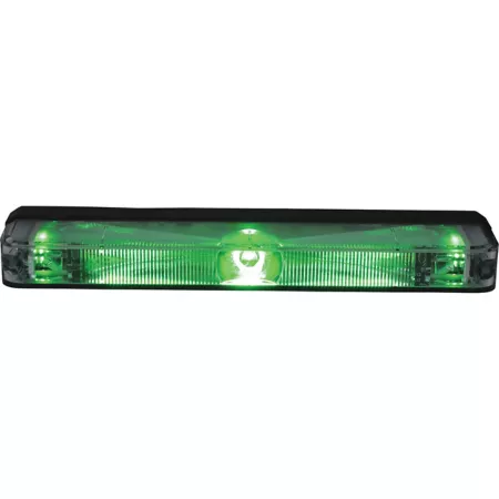 Buyers Products 5" Low Profile Green Strobe Light for Narrow Grate Spacing 8892709 Strobe Lights