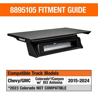 Image showing  Drill-Free Light Bar Cab Mount for 2015-2024 Chevy Colorado and GMC Canyon with I03 Antenna