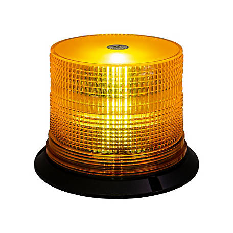 Buyers Products 8 Joule Beacon Strobe Work Emergency Beacon Light, Amber