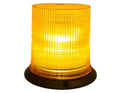 Buyers Products 6.75 in. x 6.75 in. Amber 6-LED Beacon Light with Tall Lens