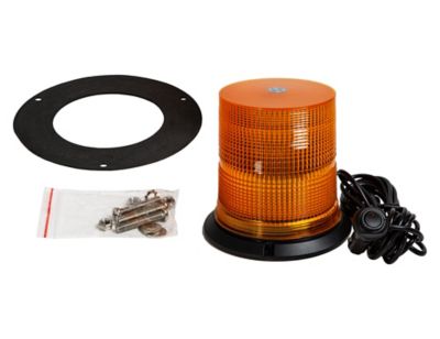 Image showing  6-LED Amber Beacon Light with Tall Lens, 6.75 in. x 6.75 in.