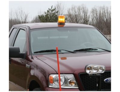 Image showing  6-LED Amber Beacon Light with Tall Lens, 6.75 in. x 6.75 in.