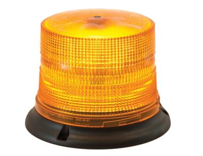 Buyers Products Class 1 Amber LED Strobe Beacon with Auxiliary Plug and Magnetic Mount, 6.5 in.