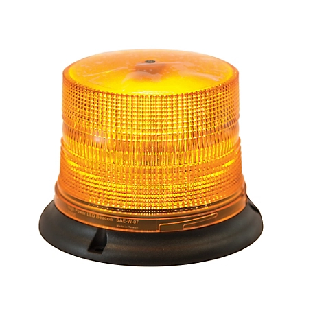 Buyers Products Magnetic Mount Amber 8-LED Beacon Light with 10 ft. Cord