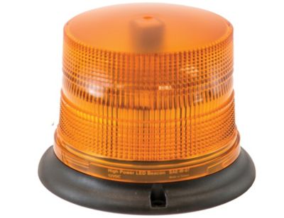 Buyers Products Class 1 Amber LED Strobe Beacon with Stud Mount and Blunt Cut Leads, 6.5 in.