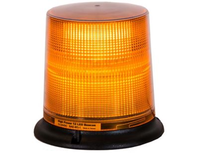 Buyers Products 6.75 in. x 6.625 in. Amber 12-LED Beacon Light with Tall Lens