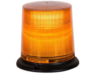 Buyers Products 12-LED Amber Beacon Light with Tall Lens, 6.75 in. x 6.625 in.