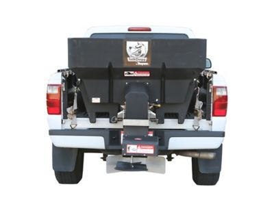 Image showing  SaltDogg 0.75 cu. yd. Capacity 30 ft. Electric Poly Hopper Spreader with Auger for UTVs and Truck Beds