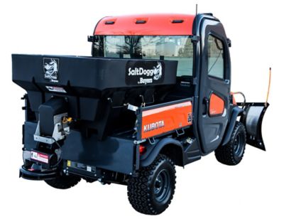 Image showing 8 th Buyers Products SaltDogg 0.75 cu. yd. Capacity 30 ft. Electric Poly Hopper Spreader with Auger for UTVs and Truck Beds