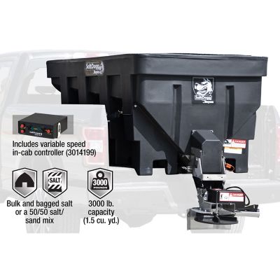 Image showing  SaltDogg 1.5 cu. yd. Capacity 30 ft. Electric Poly Hopper Spreader with Auger