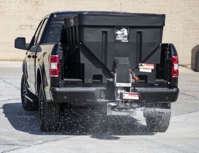 Image showing 9 th Buyers Products SaltDogg 1.5 cu. yd. Capacity 30 ft. Electric Poly Hopper Spreader with Auger